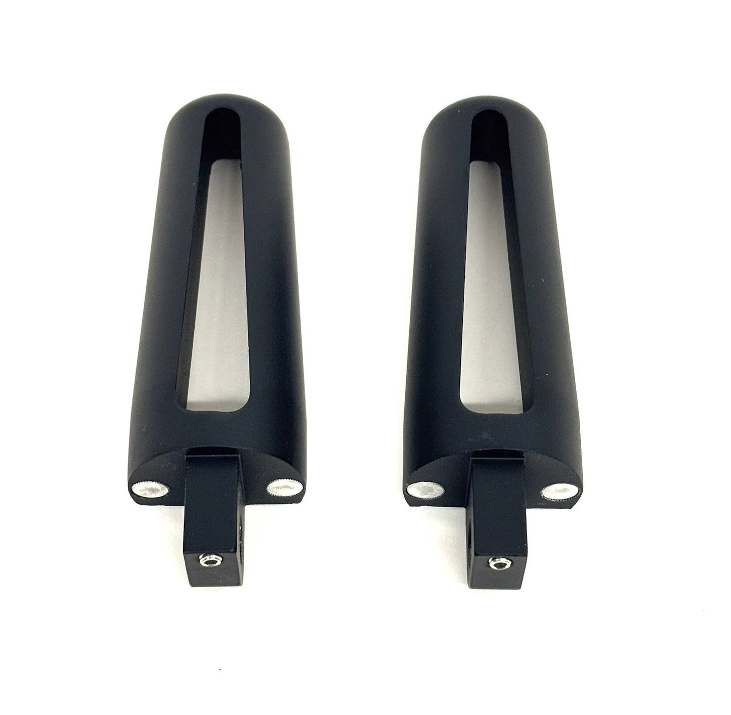 OUTLAW REAR PASSENGER PEGS - FLAT BLACK