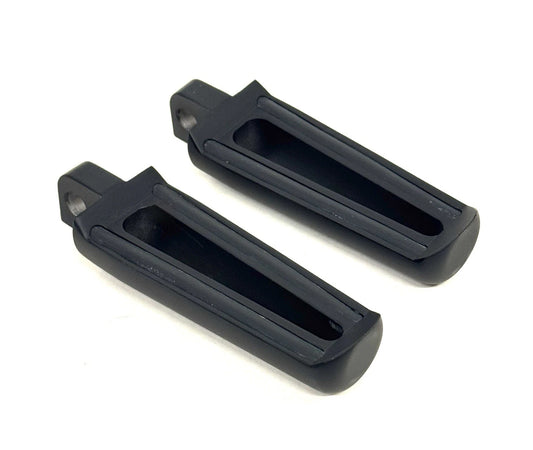 OUTLAW REAR PASSENGER PEGS - FLAT BLACK