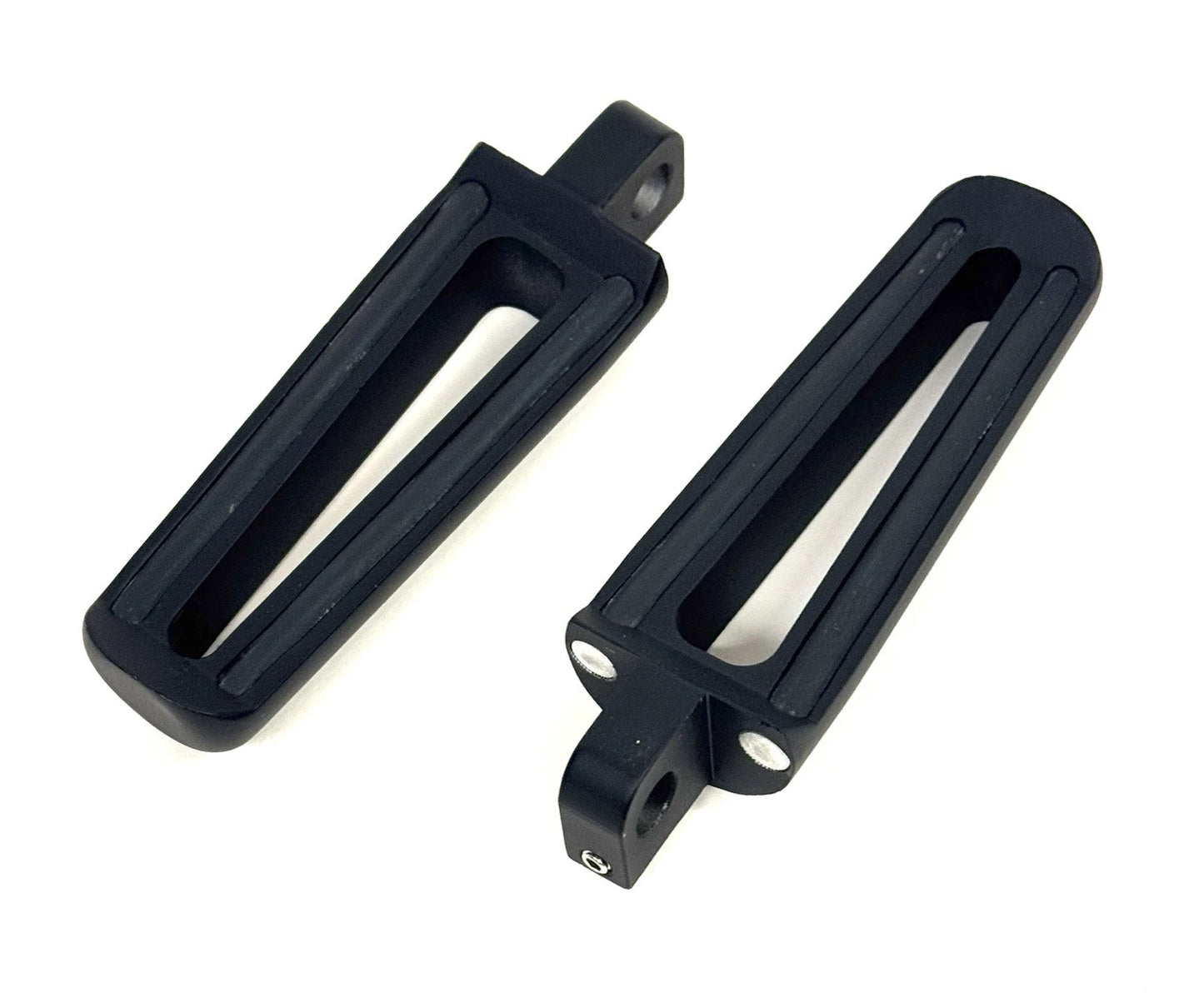 OUTLAW REAR PASSENGER PEGS - FLAT BLACK